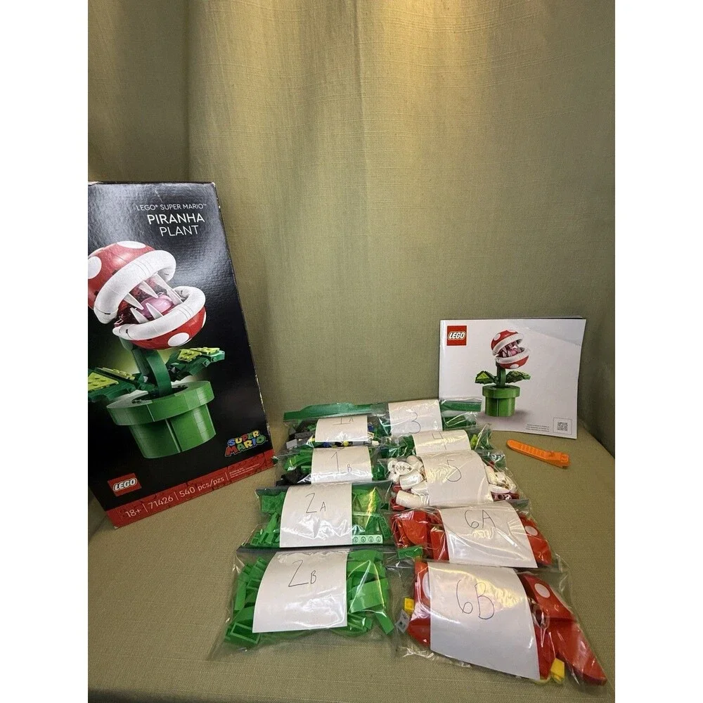 LEGO Super Mario: Piranha Plant (71426) DISSASEMBLED SET